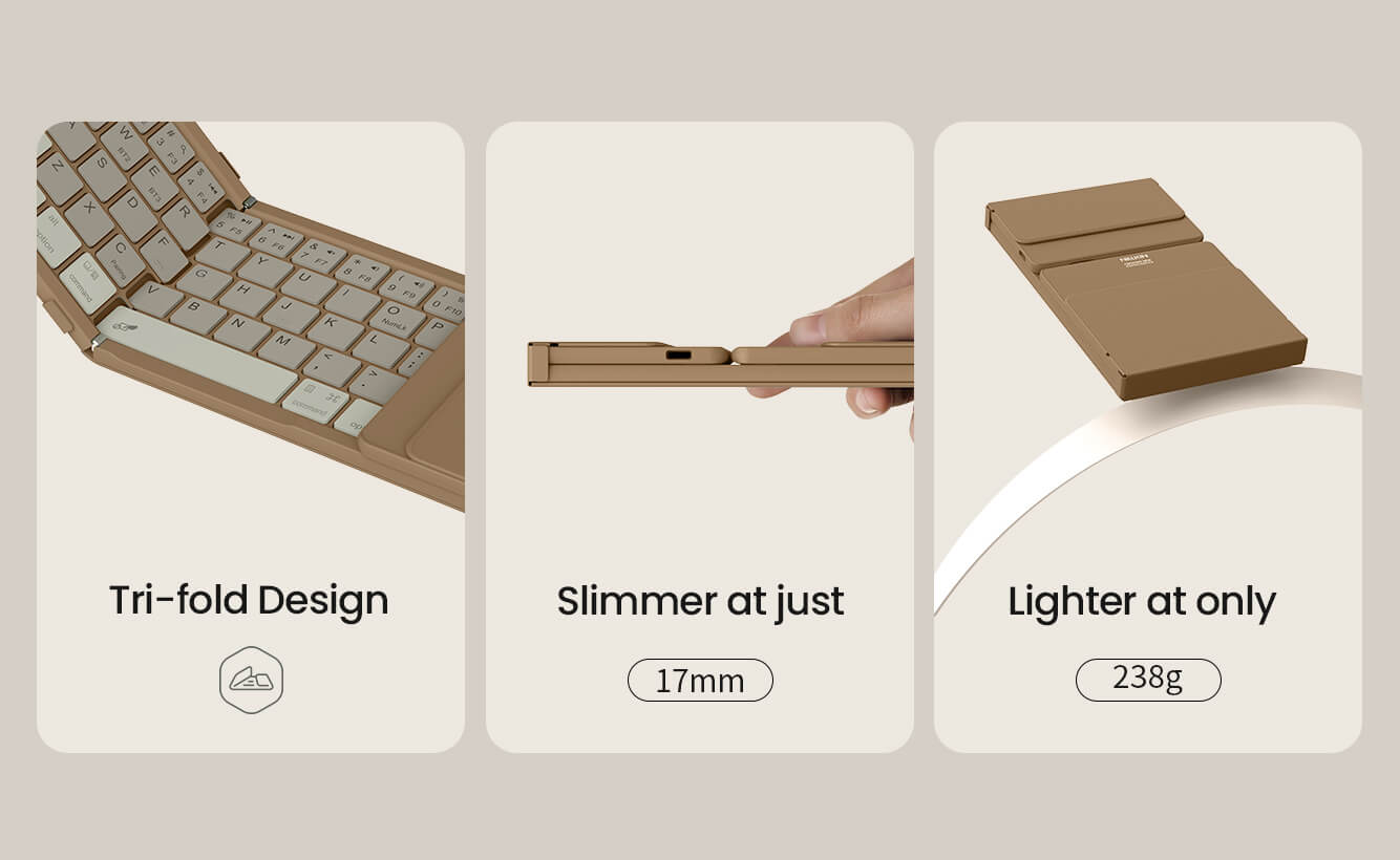 Портативная складная клавиатура Nillkin Cube Pocket Keyboard