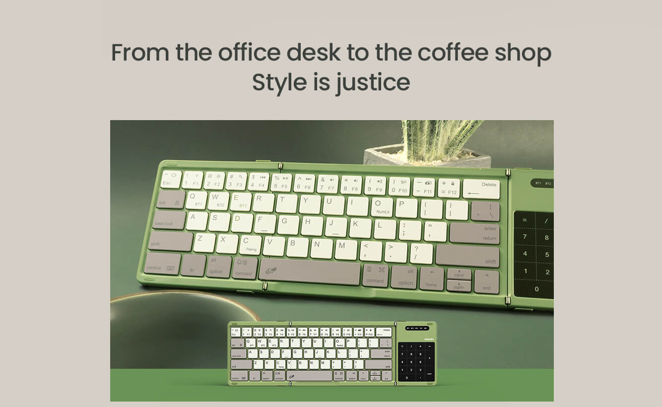Портативная складная клавиатура Nillkin Cube Pocket Keyboard