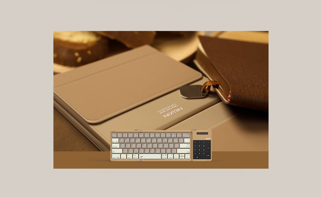 Портативная складная клавиатура Nillkin Cube Pocket Keyboard