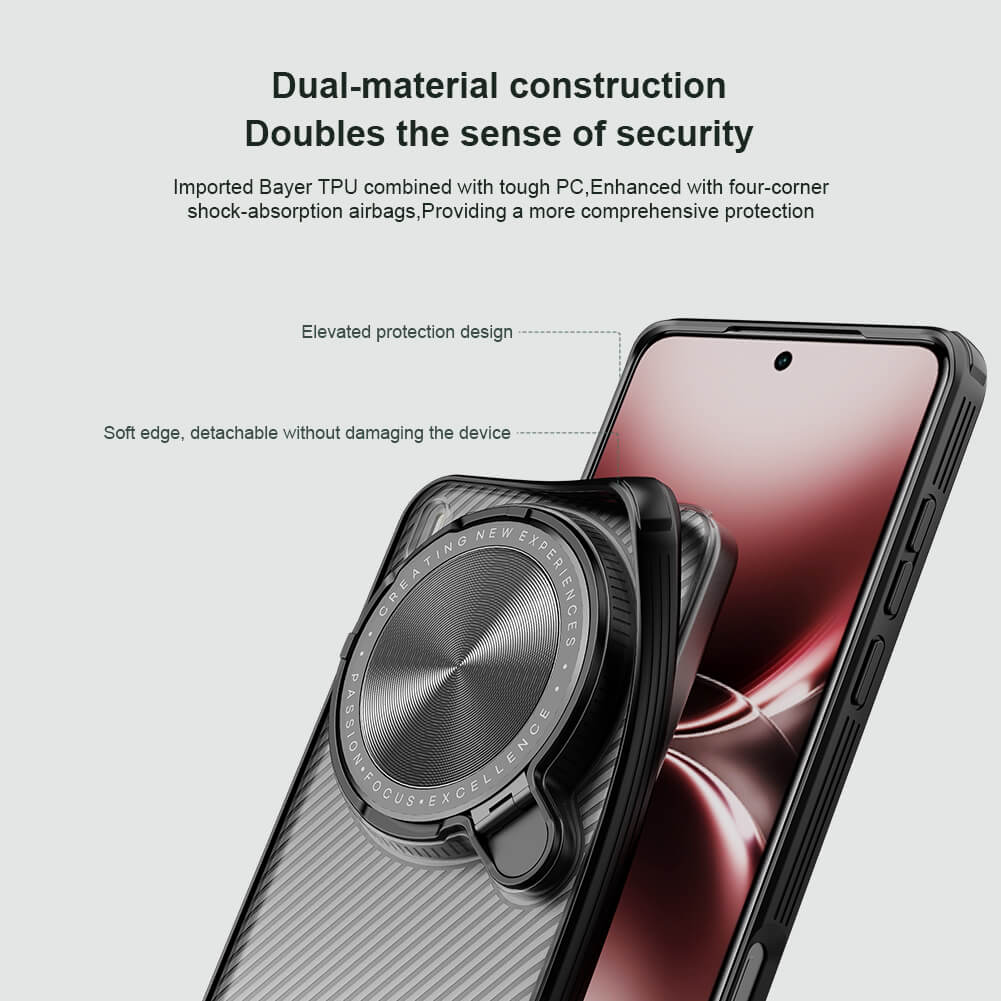 Чехол-крышка NILLKIN для Vivo X200 Ultra (серия Camshield Prop Clear version)