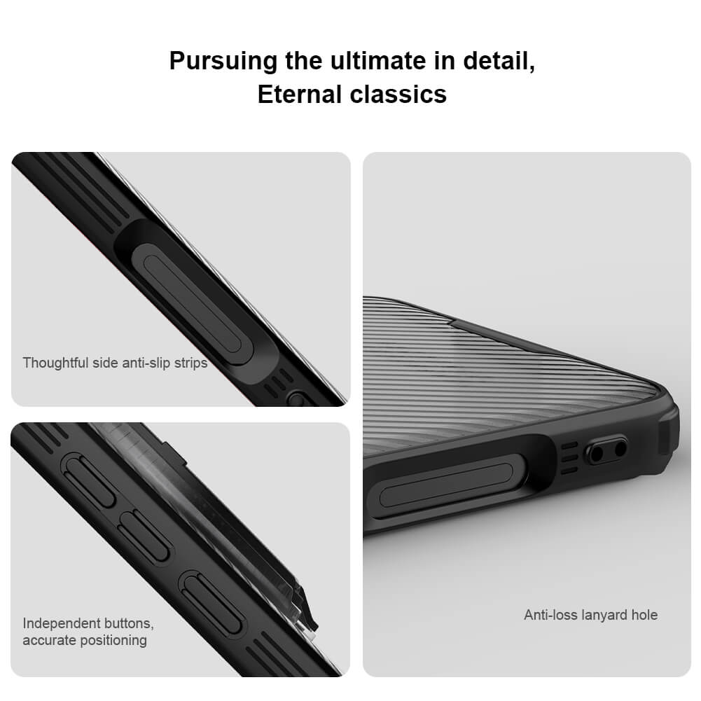 Чехол-крышка NILLKIN для Vivo X200 Ultra (серия Camshield Prop Clear version)