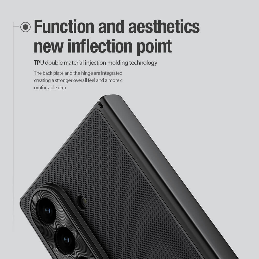 Чехол-крышка NILLKIN для Samsung Galaxy Z Fold7 (Fold 7 5G) (серия Frosted shield Fold) (without S-Pen case)