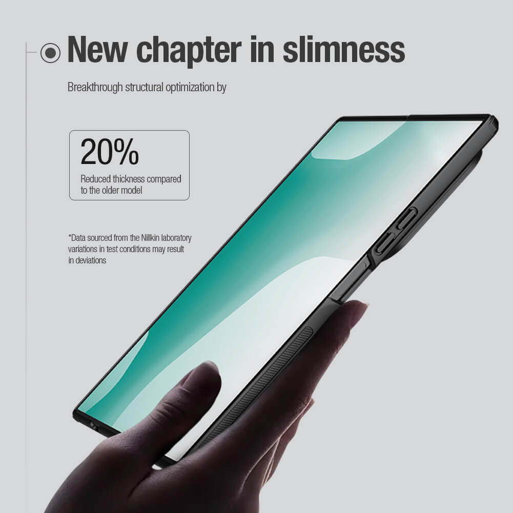 Чехол-крышка NILLKIN для Samsung Galaxy Z Fold7 (Fold 7 5G) (серия Frosted shield Fold) (without S-Pen case)