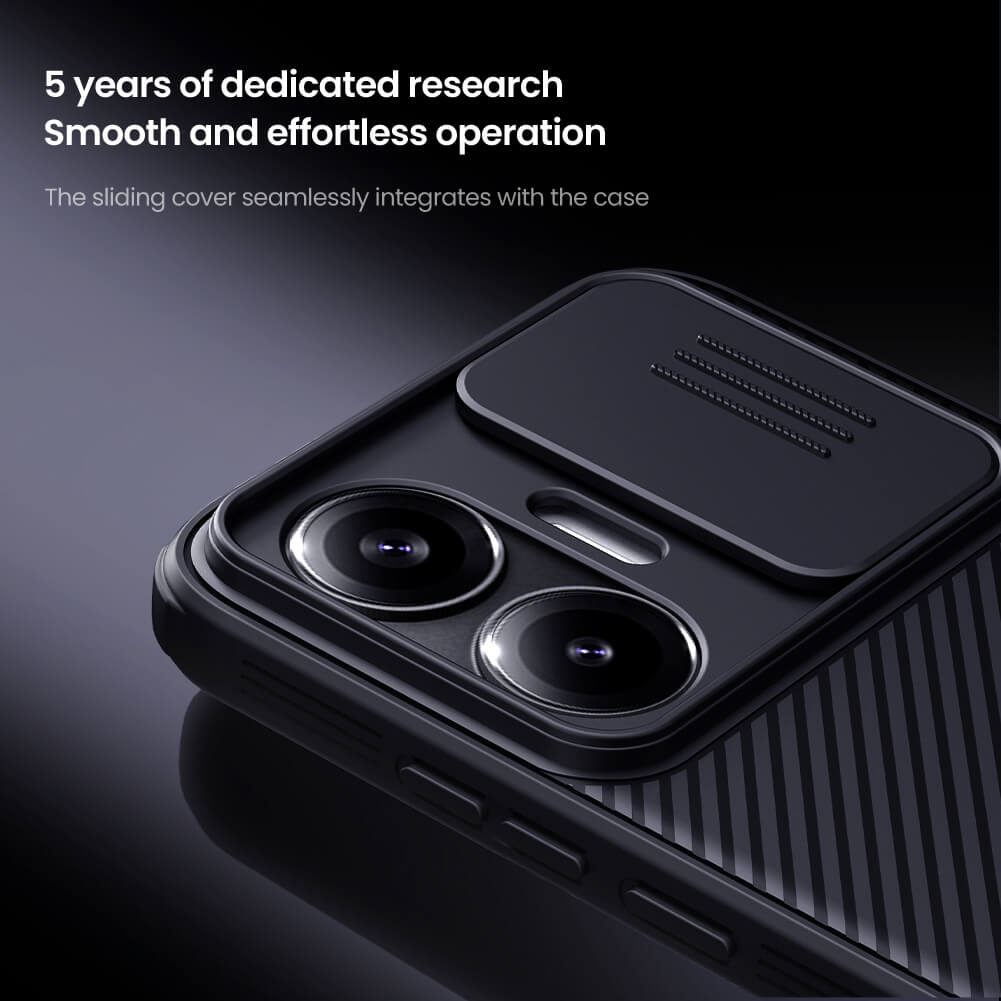 Чехол-крышка NILLKIN для Xiaomi Poco F7 (серия CamShield Pro Magnetic case)