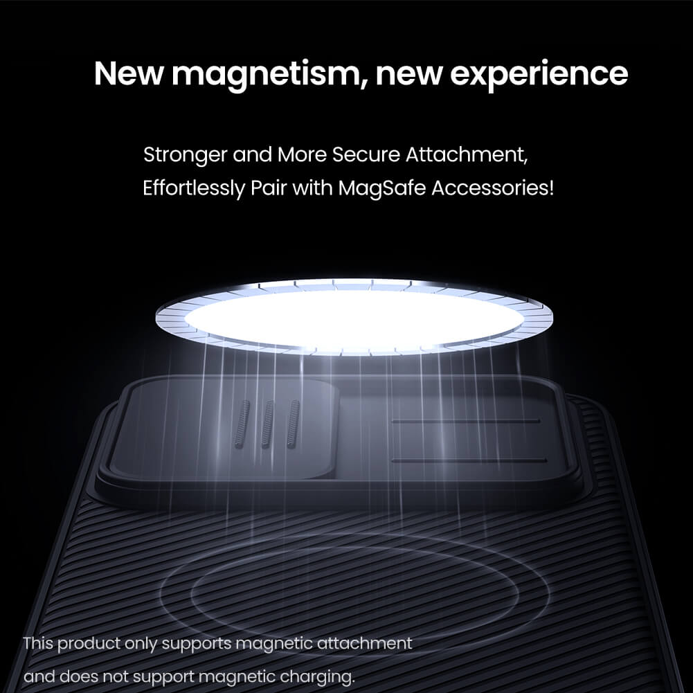 Чехол-крышка NILLKIN для Xiaomi Poco F7 (серия CamShield Pro Magnetic case)