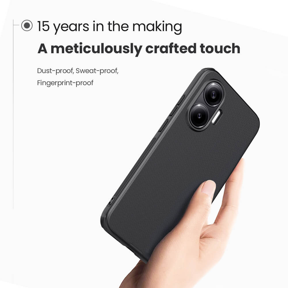 Чехол-крышка NILLKIN для Xiaomi Poco F7 (серия Frosted shield Pro Magnetic case)