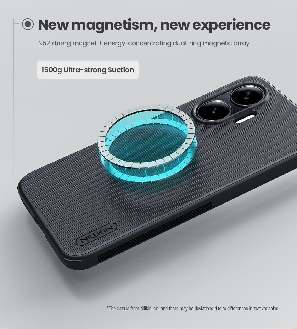 Чехол-крышка NILLKIN для Xiaomi Poco F7 (серия Frosted shield Pro Magnetic case)