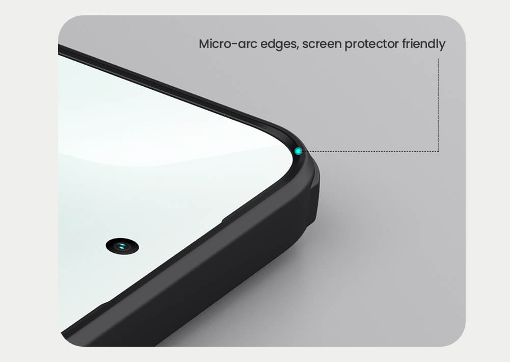 Чехол-крышка NILLKIN для Xiaomi Poco F7 (серия Frosted shield Pro Magnetic case)