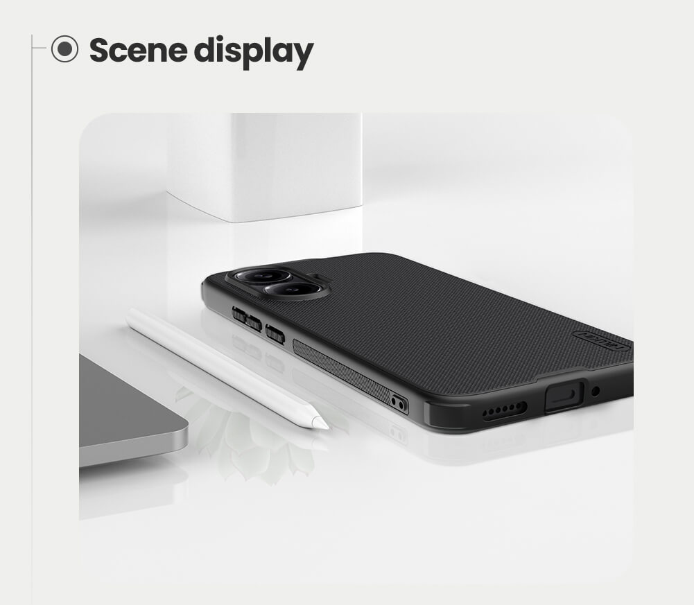 Чехол-крышка NILLKIN для Xiaomi Poco F7 (серия Frosted shield Pro Magnetic case)