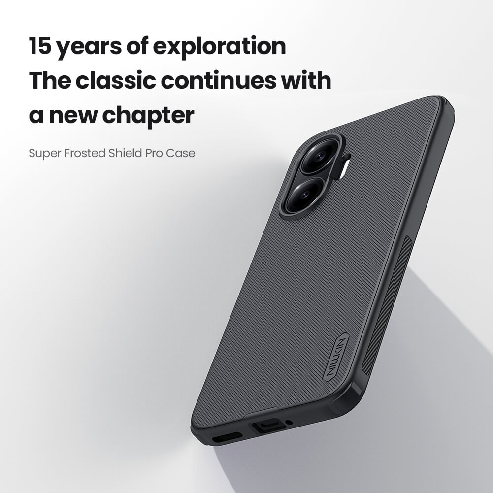 Чехол-крышка NILLKIN для Xiaomi Poco F7 (серия Frosted shield Pro)