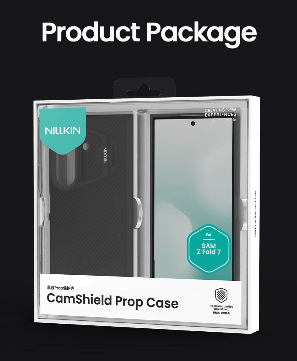Чехол-крышка NILLKIN для Samsung Galaxy Z Fold7 (Fold 7 5G) (серия Camshield Prop (Transparent Lens Guard Edition))