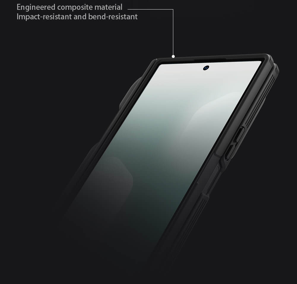 Чехол-крышка NILLKIN для Samsung Galaxy Z Fold7 (Fold 7 5G) (серия Camshield Prop Magnetic (Transparent Lens Guard Edition))