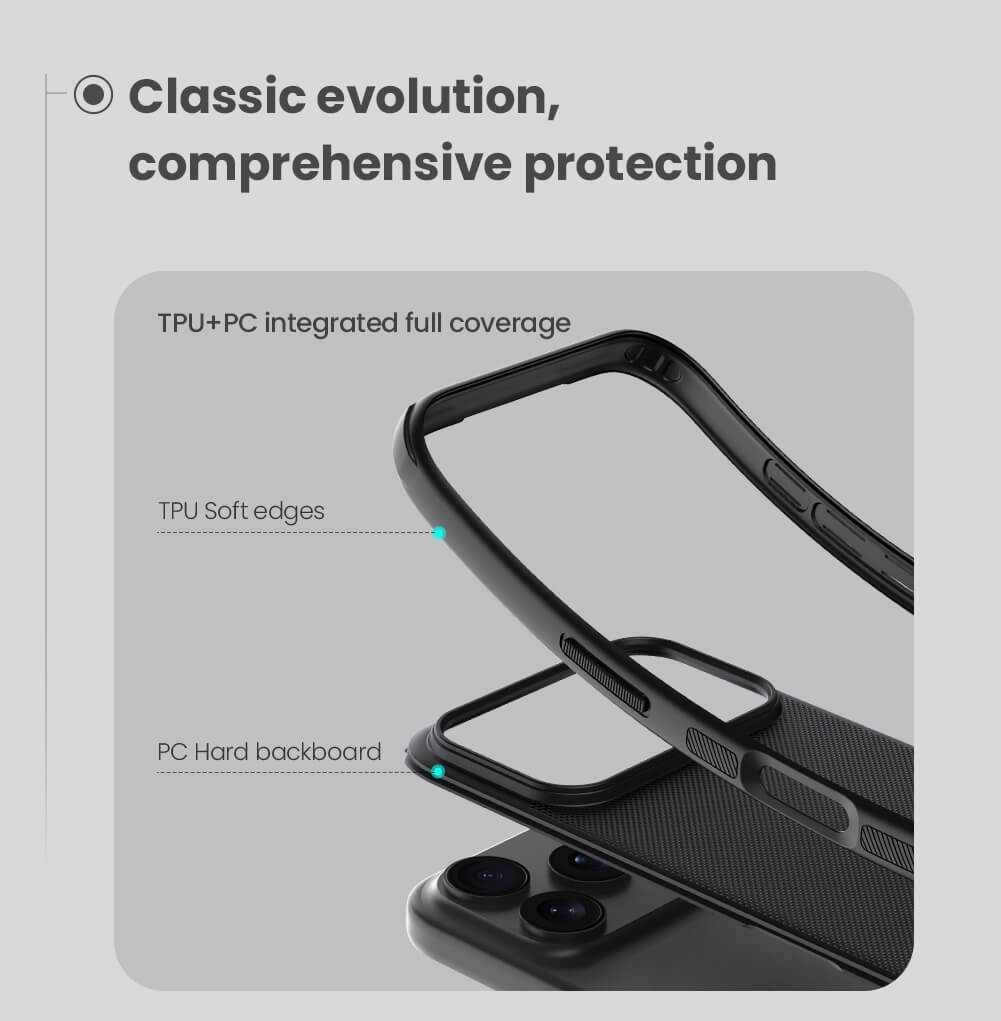 Чехол-крышка NILLKIN для Apple iPhone 17 Pro Max 6.9 (2025) (серия Frosted shield Pro Magnetic case)