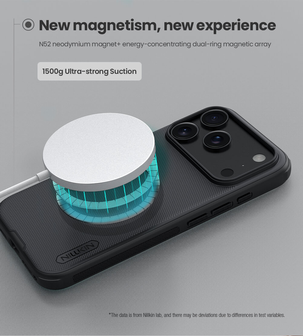 Чехол-крышка NILLKIN для Apple iPhone 17 Pro Max 6.9 (2025) (серия Frosted shield Pro Magnetic case)