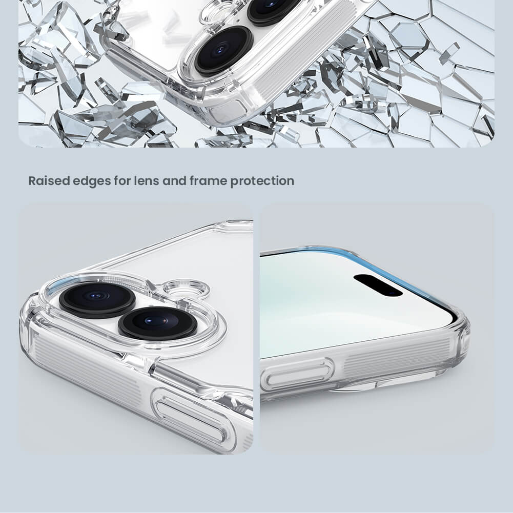 Силиконовый чехол NILLKIN для Apple iPhone 17 6.3 (2025) (серия Nature TPU Pro Magnetic)