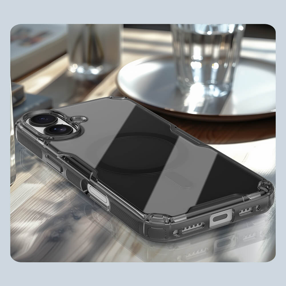 Силиконовый чехол NILLKIN для Apple iPhone 17 6.3 (2025) (серия Nature TPU Pro Magnetic)