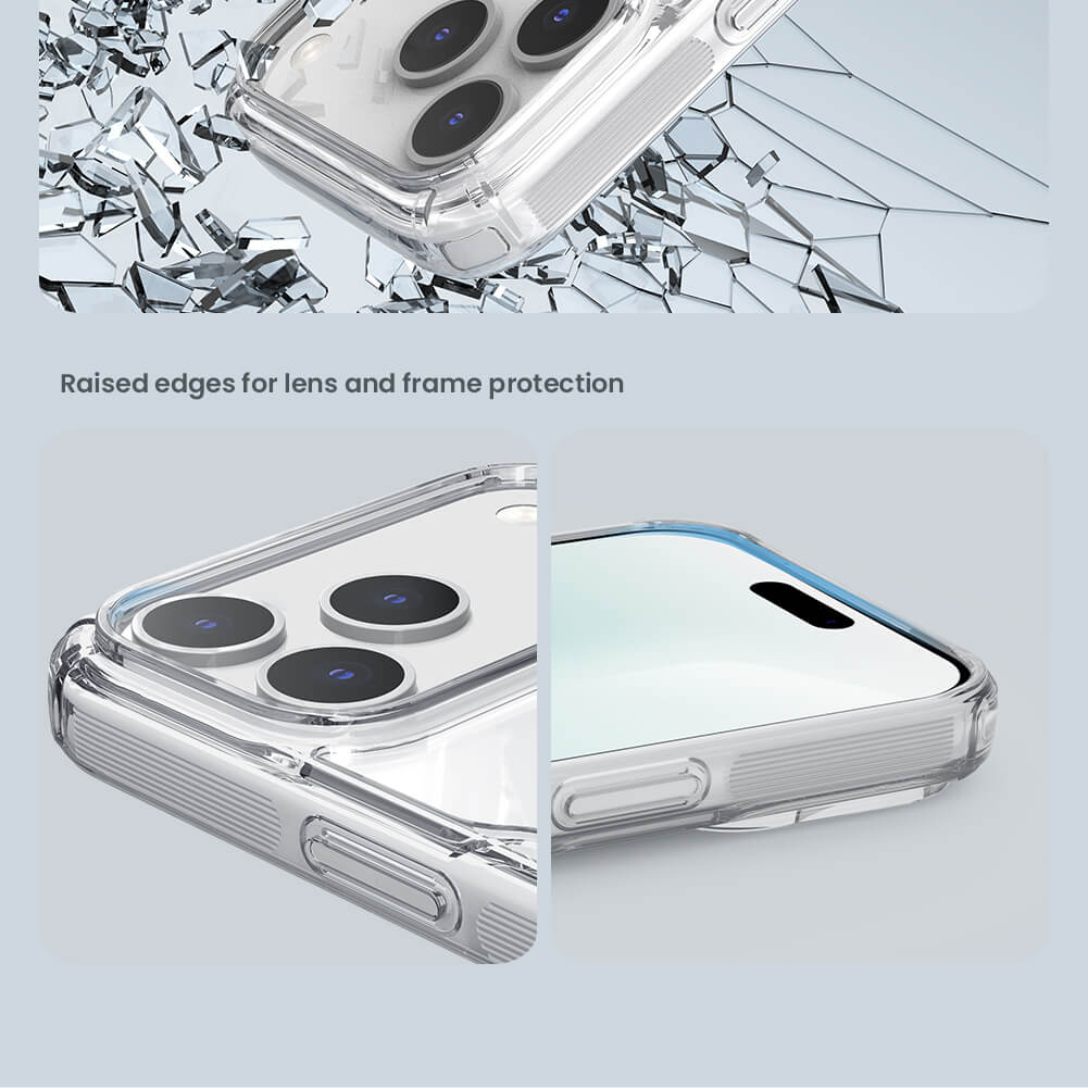 Силиконовый чехол NILLKIN для Apple iPhone 17 Pro 6.3 (2025) (серия Nature TPU Pro Magnetic)