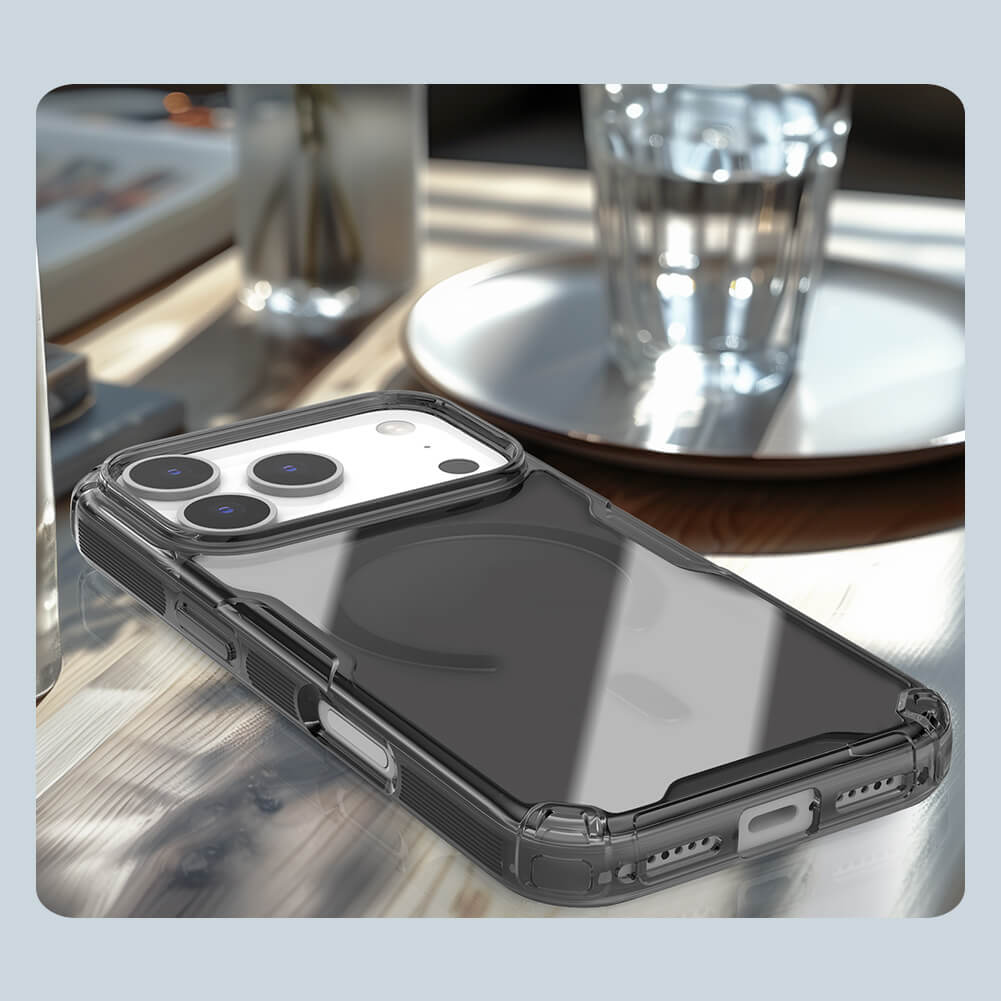 Силиконовый чехол NILLKIN для Apple iPhone 17 Pro 6.3 (2025) (серия Nature TPU Pro Magnetic)
