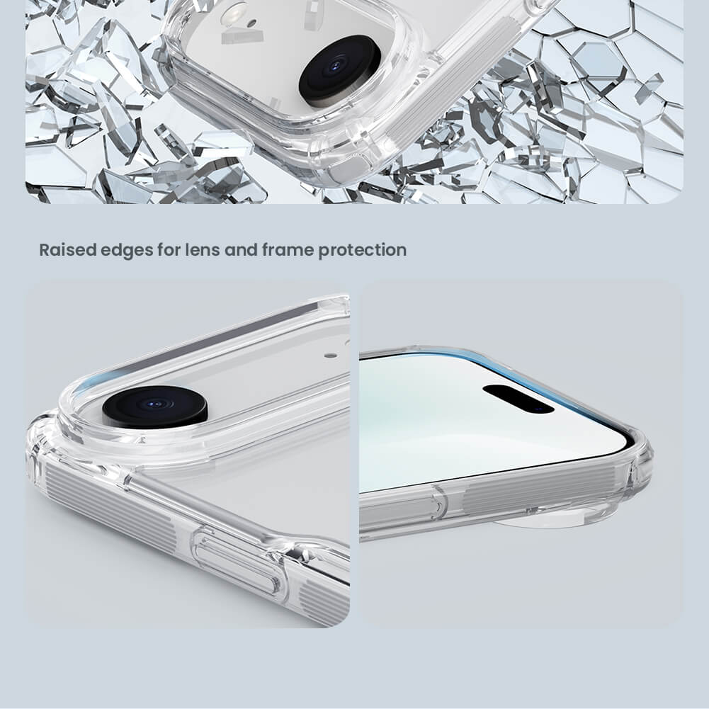 Силиконовый чехол NILLKIN для Apple iPhone 17 Air 6.6 (2025) (серия Nature TPU Pro Magnetic)