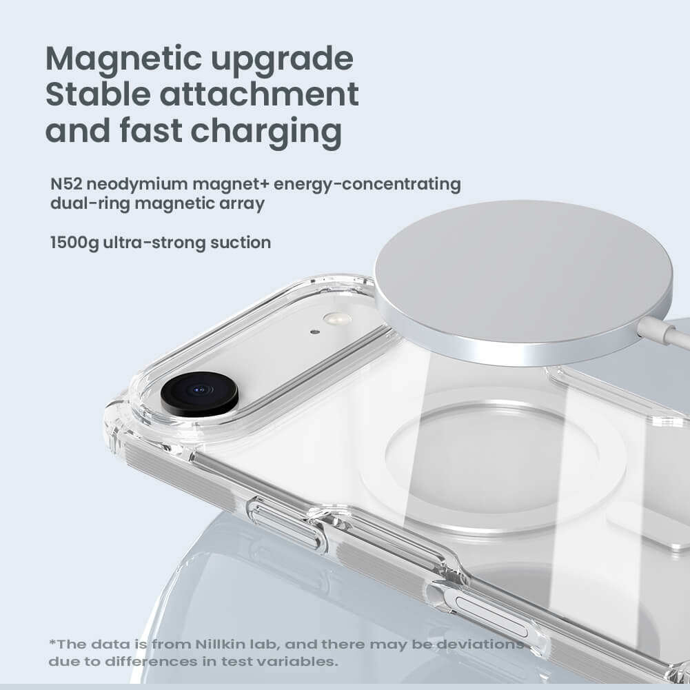 Силиконовый чехол NILLKIN для Apple iPhone 17 Air 6.6 (2025) (серия Nature TPU Pro Magnetic)