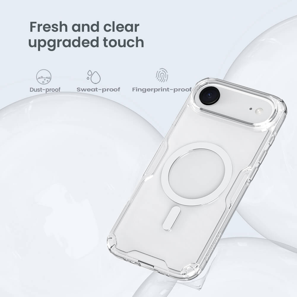 Силиконовый чехол NILLKIN для Apple iPhone 17 Air 6.6 (2025) (серия Nature TPU Pro Magnetic)
