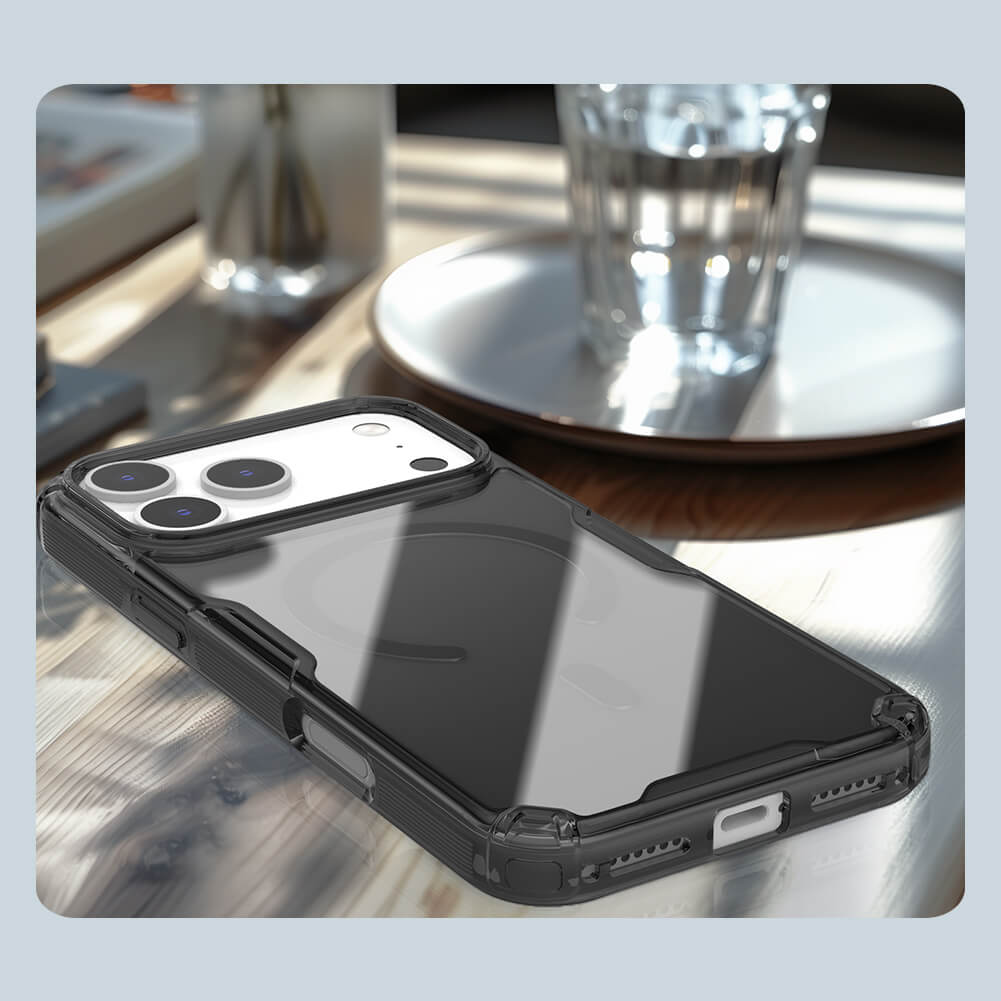 Силиконовый чехол NILLKIN для Apple iPhone 17 Pro Max 6.9 (2025) (серия Nature TPU Pro Magnetic)