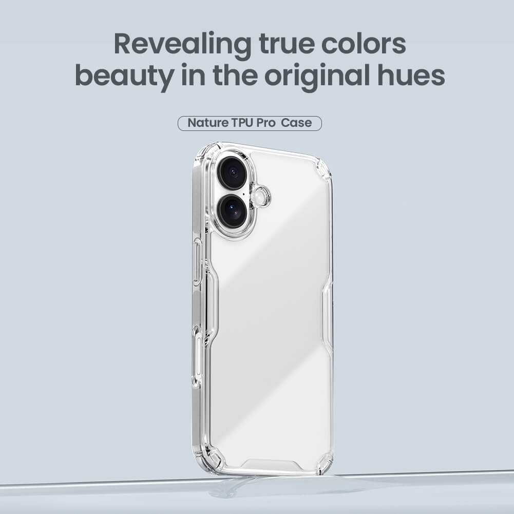 Силиконовый чехол NILLKIN для Apple iPhone 17 6.3 (2025) (серия Nature TPU Pro)