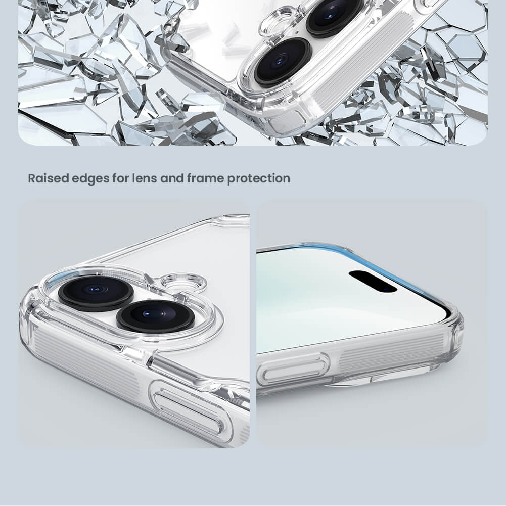 Силиконовый чехол NILLKIN для Apple iPhone 17 6.3 (2025) (серия Nature TPU Pro)
