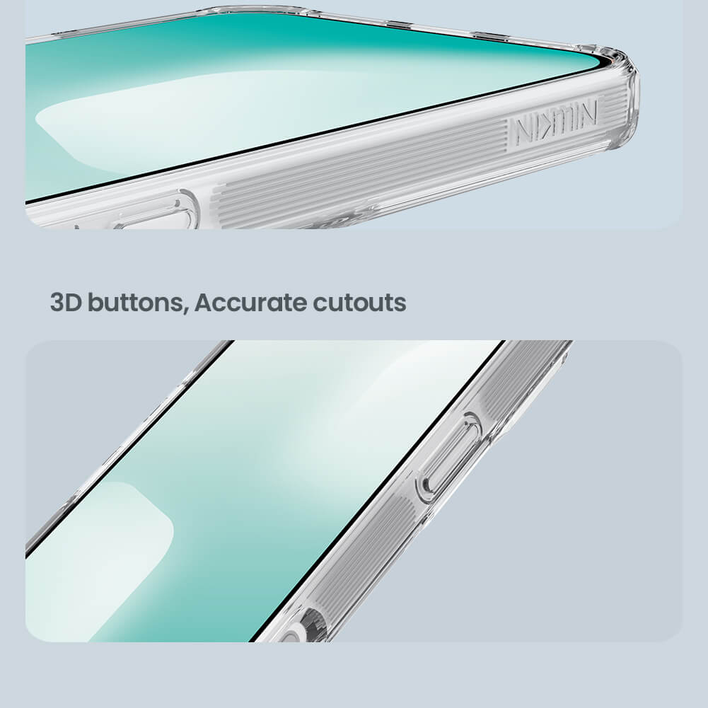 Силиконовый чехол NILLKIN для Apple iPhone 17 6.3 (2025) (серия Nature TPU Pro)