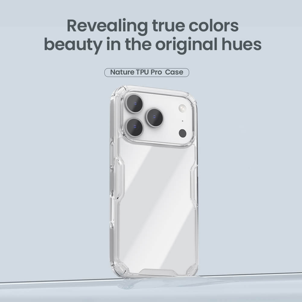 Силиконовый чехол NILLKIN для Apple iPhone 17 Pro 6.3 (2025) (серия Nature TPU Pro)
