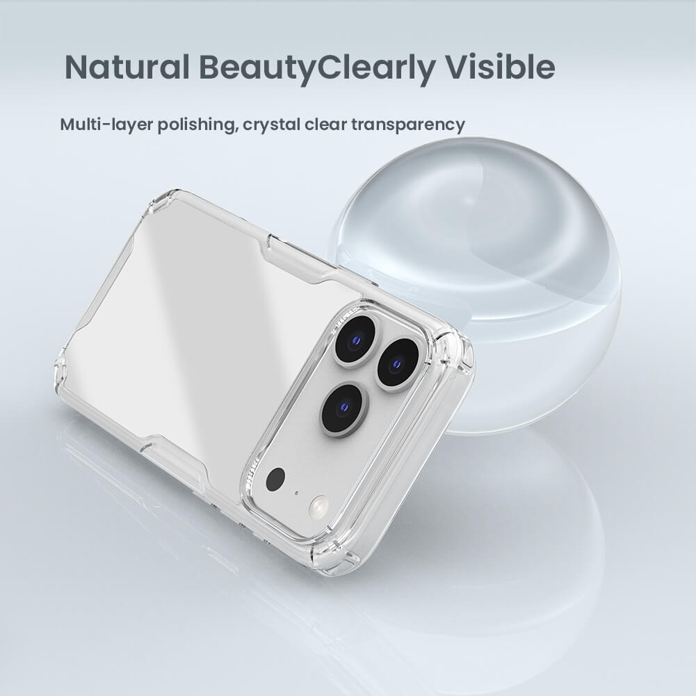 Силиконовый чехол NILLKIN для Apple iPhone 17 Pro 6.3 (2025) (серия Nature TPU Pro)