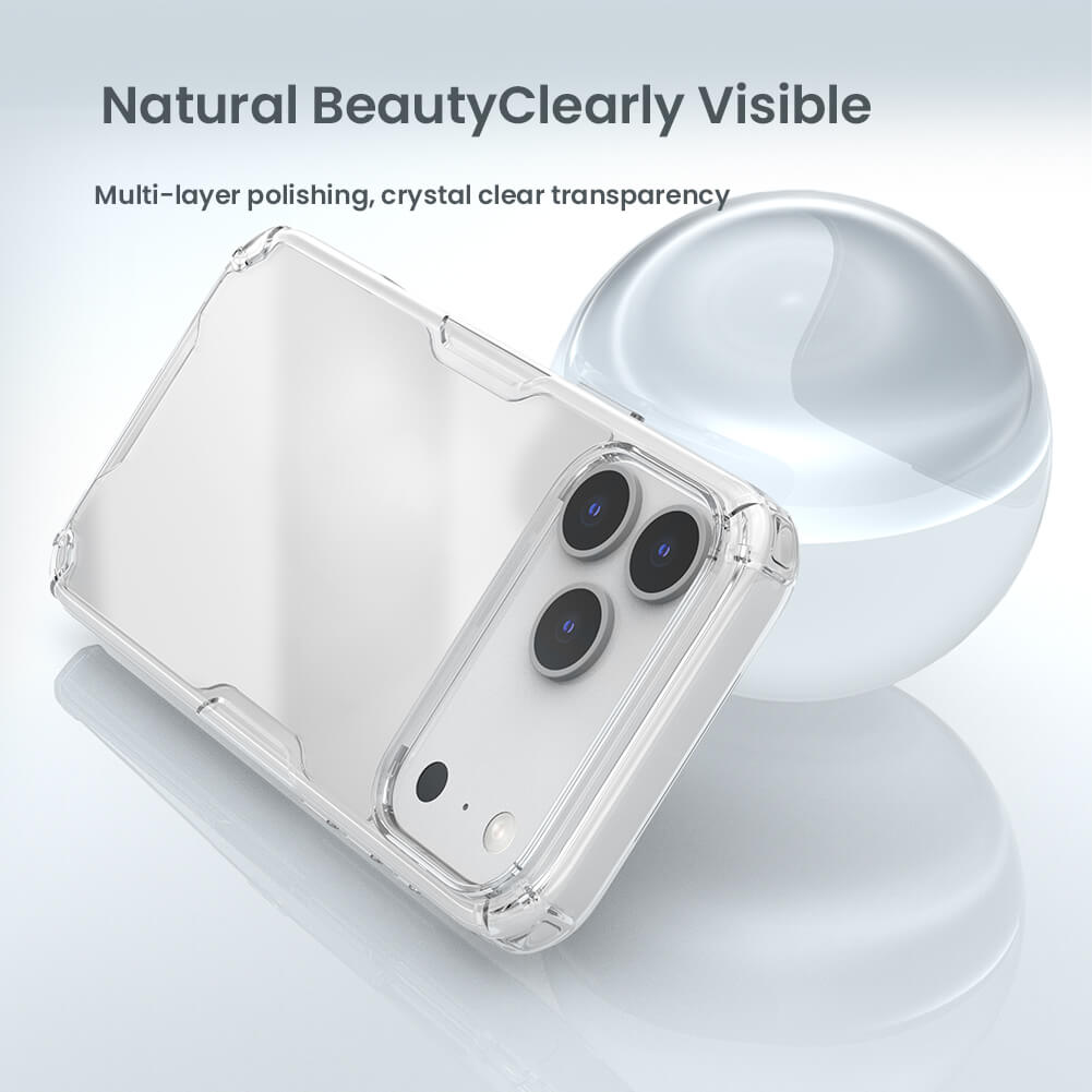 Силиконовый чехол NILLKIN для Apple iPhone 17 Pro Max 6.9 (2025) (серия Nature TPU Pro)