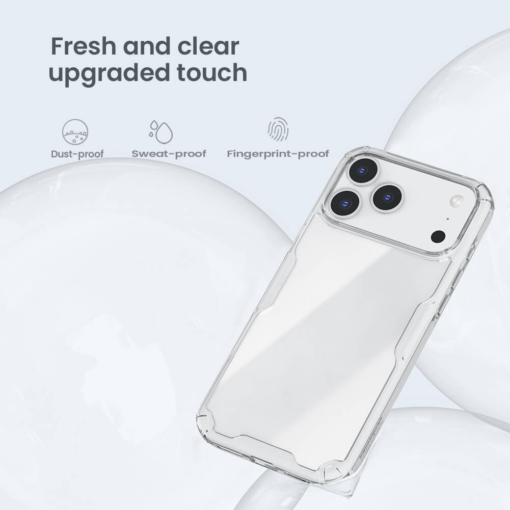 Силиконовый чехол NILLKIN для Apple iPhone 17 Pro Max 6.9 (2025) (серия Nature TPU Pro)