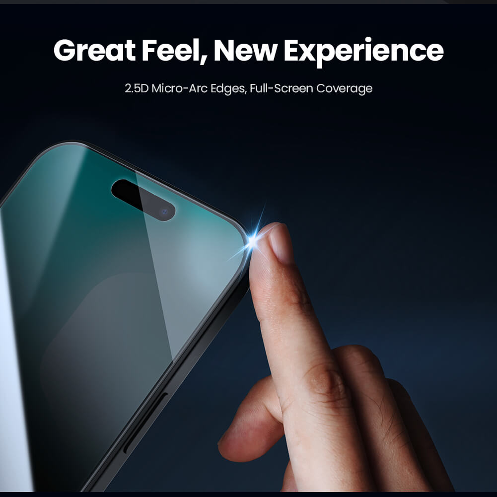Защитное стекло с кантом NILLKIN для Apple iPhone 17 Pro Max 6.9 (2025) (серия Guardian)
