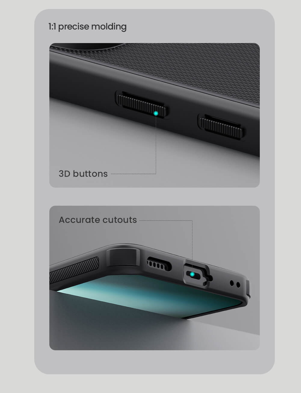 Чехол-крышка NILLKIN для Nothing Phone 3 (серия Frosted shield Pro)