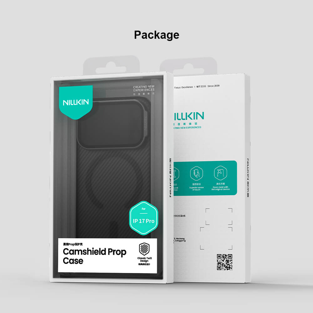 Чехол-крышка NILLKIN для Apple iPhone 17 Pro 6.3 (2025) (серия Camshield Prop (Transparent Lens Guard Edition))