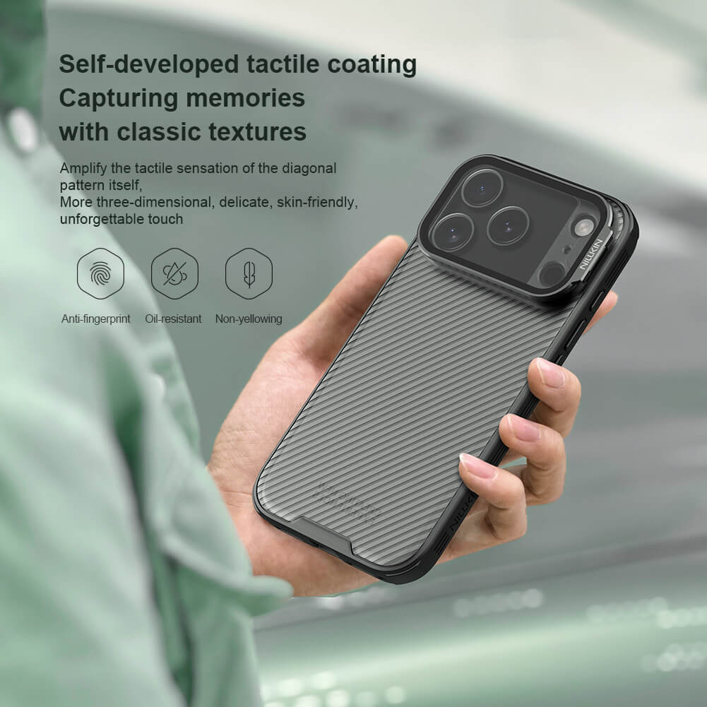 Чехол-крышка NILLKIN для Apple iPhone 17 Pro 6.3 (2025) (серия Camshield Prop (Transparent Lens Guard Edition))
