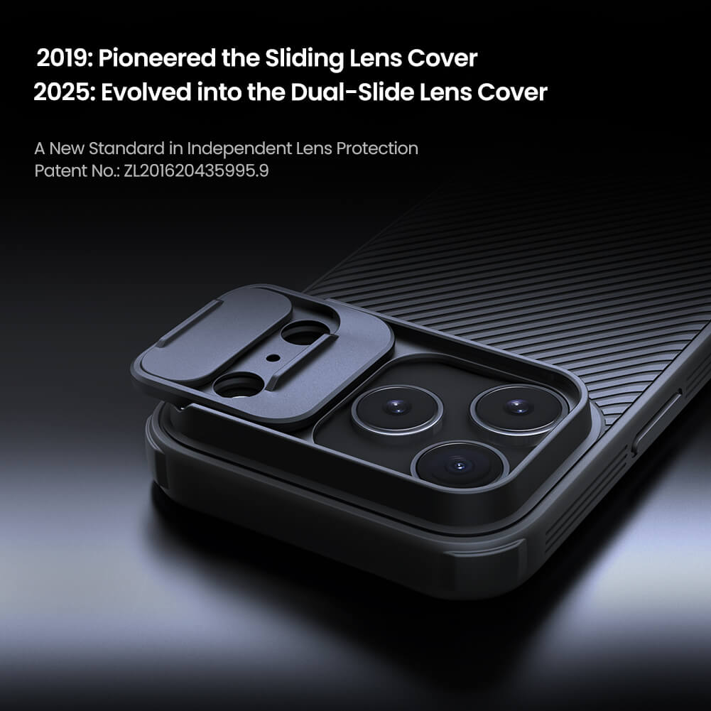 Чехол-крышка NILLKIN для Apple iPhone 17 Pro 6.3 (2025) (серия CamShield Pro Magnetic case)