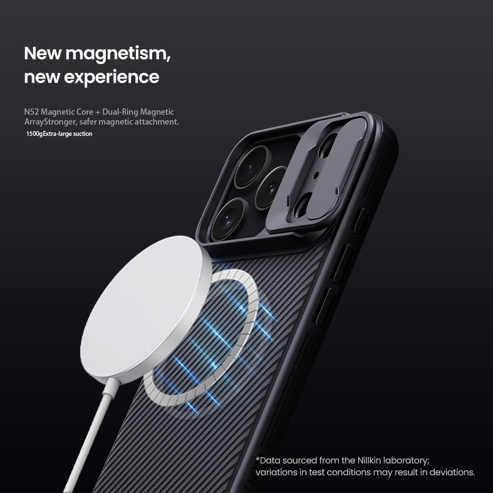 Чехол-крышка NILLKIN для Apple iPhone 17 Pro 6.3 (2025) (серия CamShield Pro Magnetic case)
