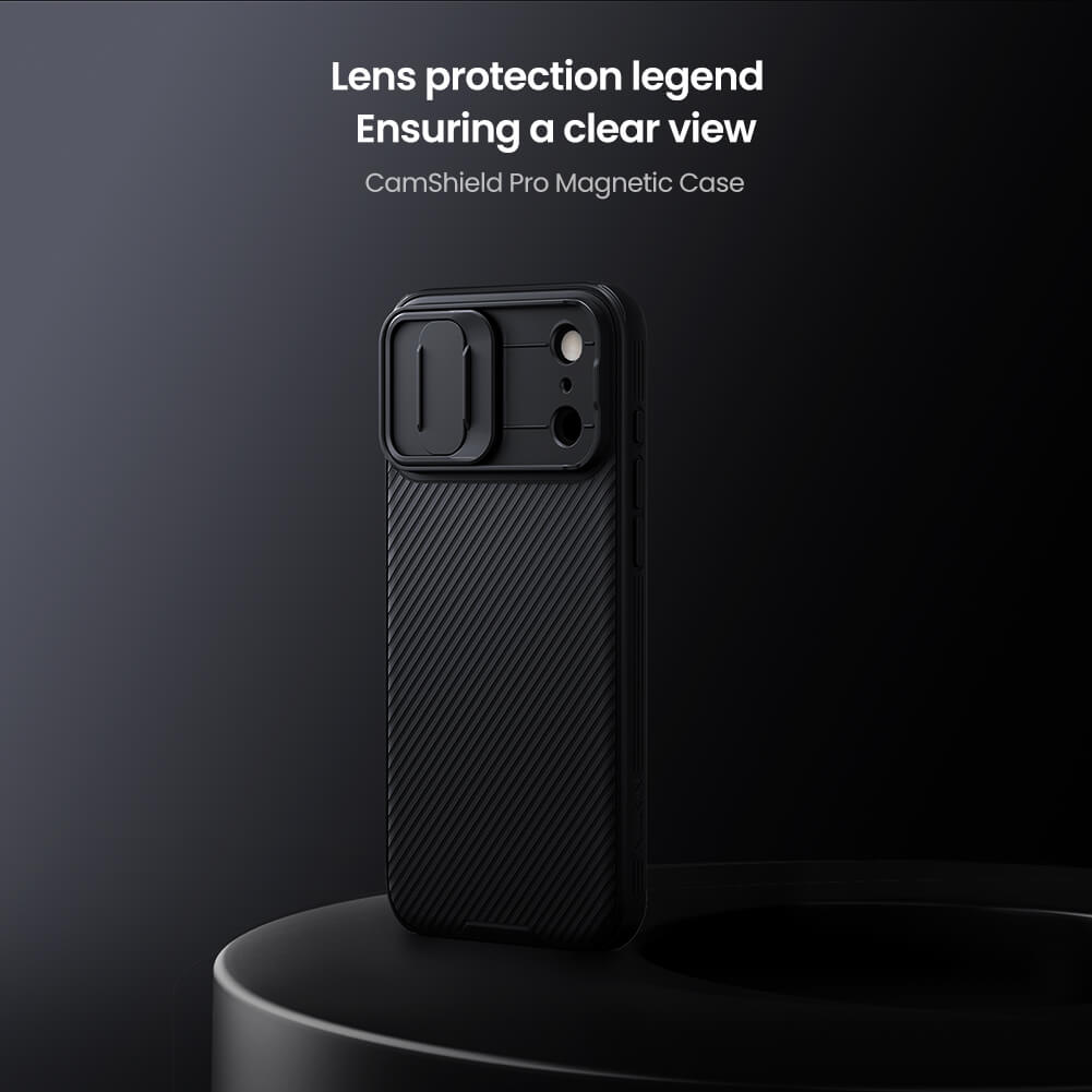 Чехол-крышка NILLKIN для Apple iPhone 17 Pro Max 6.9 (2025) (серия CamShield Pro Magnetic case)