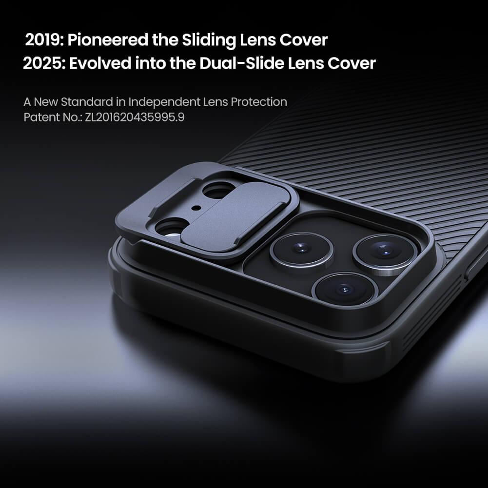 Чехол-крышка NILLKIN для Apple iPhone 17 Pro Max 6.9 (2025) (серия CamShield Pro Magnetic case)