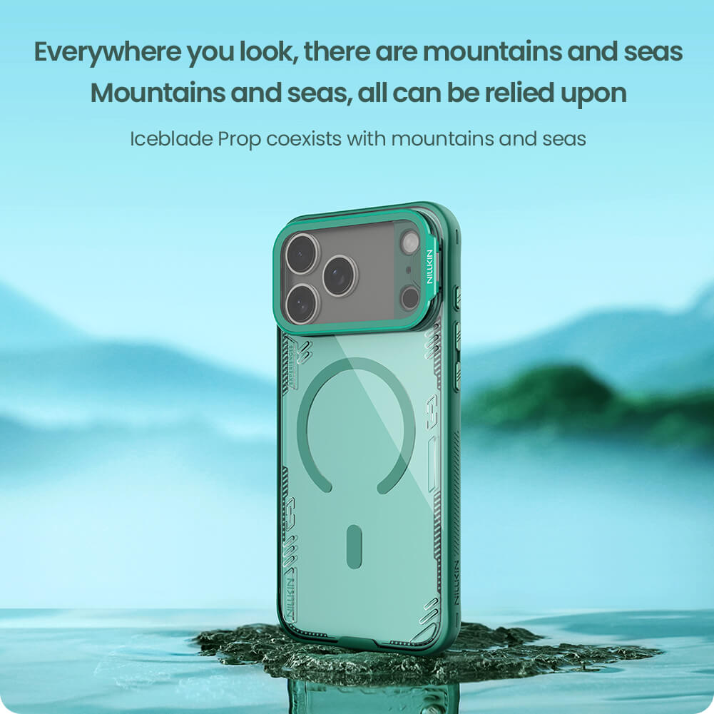Чехол-крышка NILLKIN для Apple iPhone 17 Pro Max 6.9 (2025) (серия Iceblade Prop Frame version Magnetic)