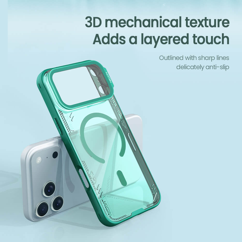 Чехол-крышка NILLKIN для Apple iPhone 17 Pro Max 6.9 (2025) (серия Iceblade Prop Frame version Magnetic)