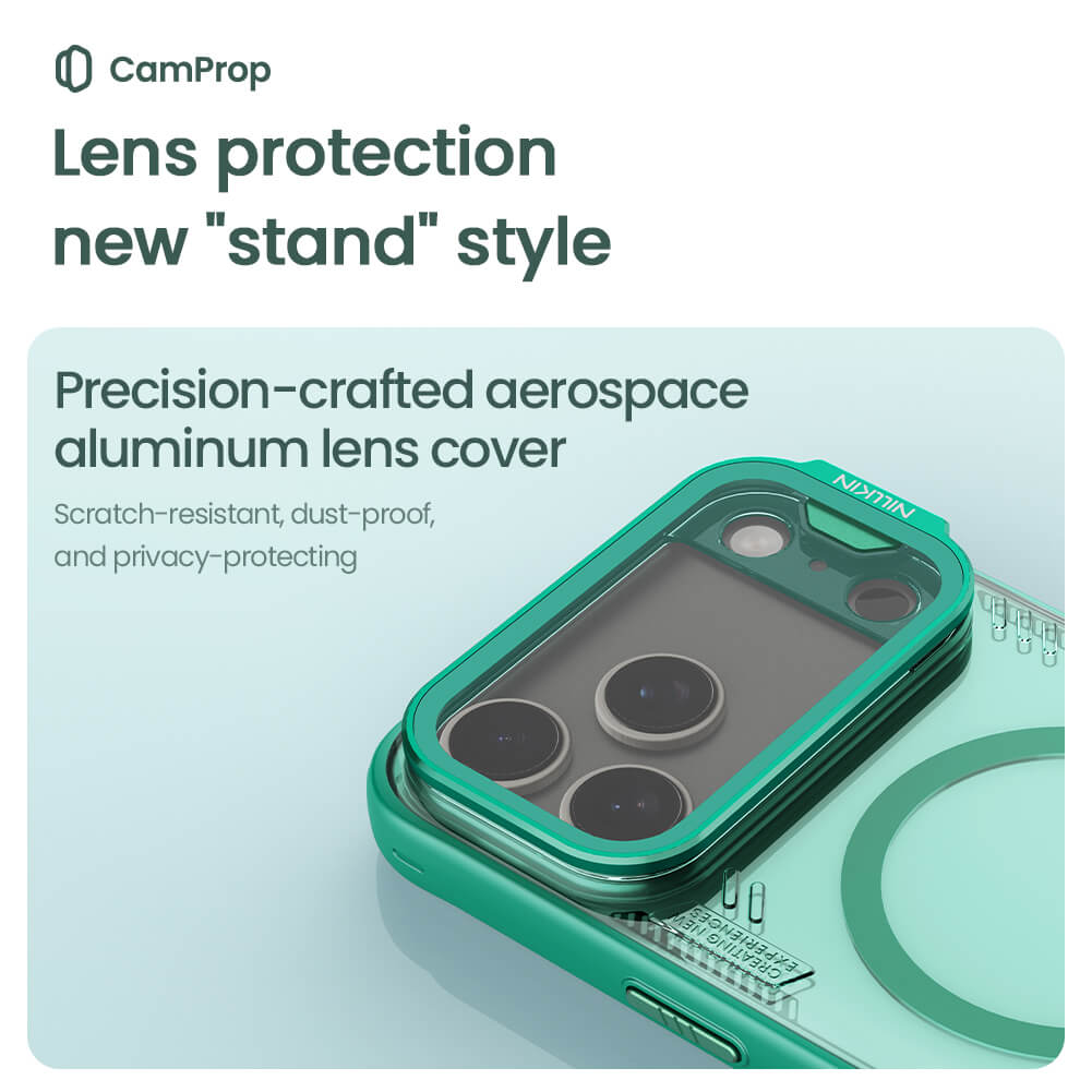 Чехол-крышка NILLKIN для Apple iPhone 17 Pro Max 6.9 (2025) (серия Iceblade Prop Frame version Magnetic)