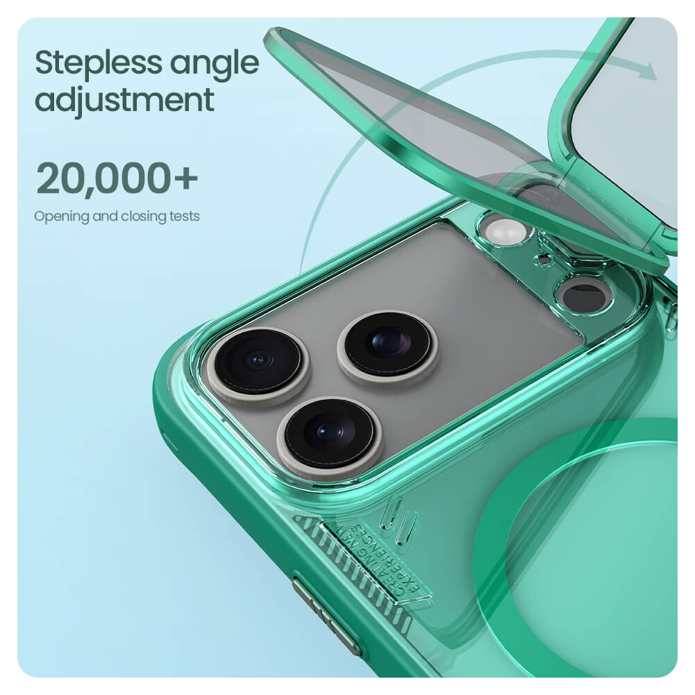 Чехол-крышка NILLKIN для Apple iPhone 17 Pro Max 6.9 (2025) (серия Iceblade Prop Frame version Magnetic)