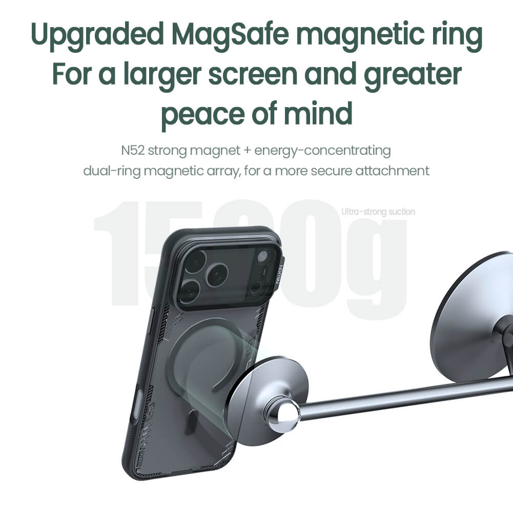 Чехол-крышка NILLKIN для Apple iPhone 17 Pro Max 6.9 (2025) (серия Iceblade Prop Frame version Magnetic)
