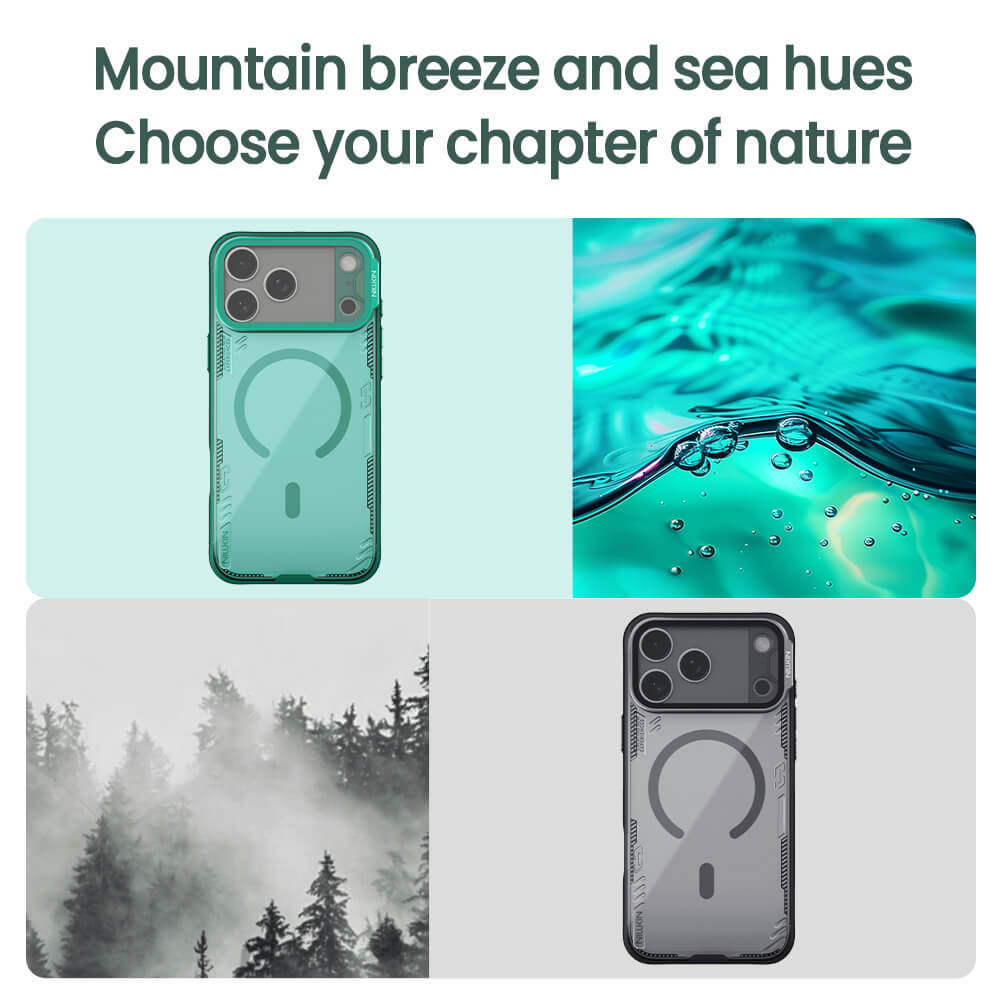Чехол-крышка NILLKIN для Apple iPhone 17 Pro Max 6.9 (2025) (серия Iceblade Prop Frame version Magnetic)