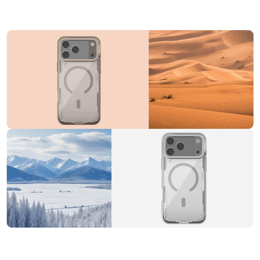 Чехол-крышка NILLKIN для Apple iPhone 17 Pro Max 6.9 (2025) (серия Iceblade Prop Frame version Magnetic)