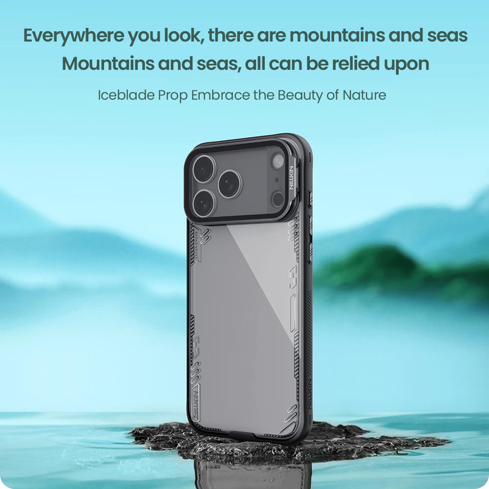 Чехол-крышка NILLKIN для Apple iPhone 17 Pro Max 6.9 (2025) (серия Iceblade Prop Frame version)