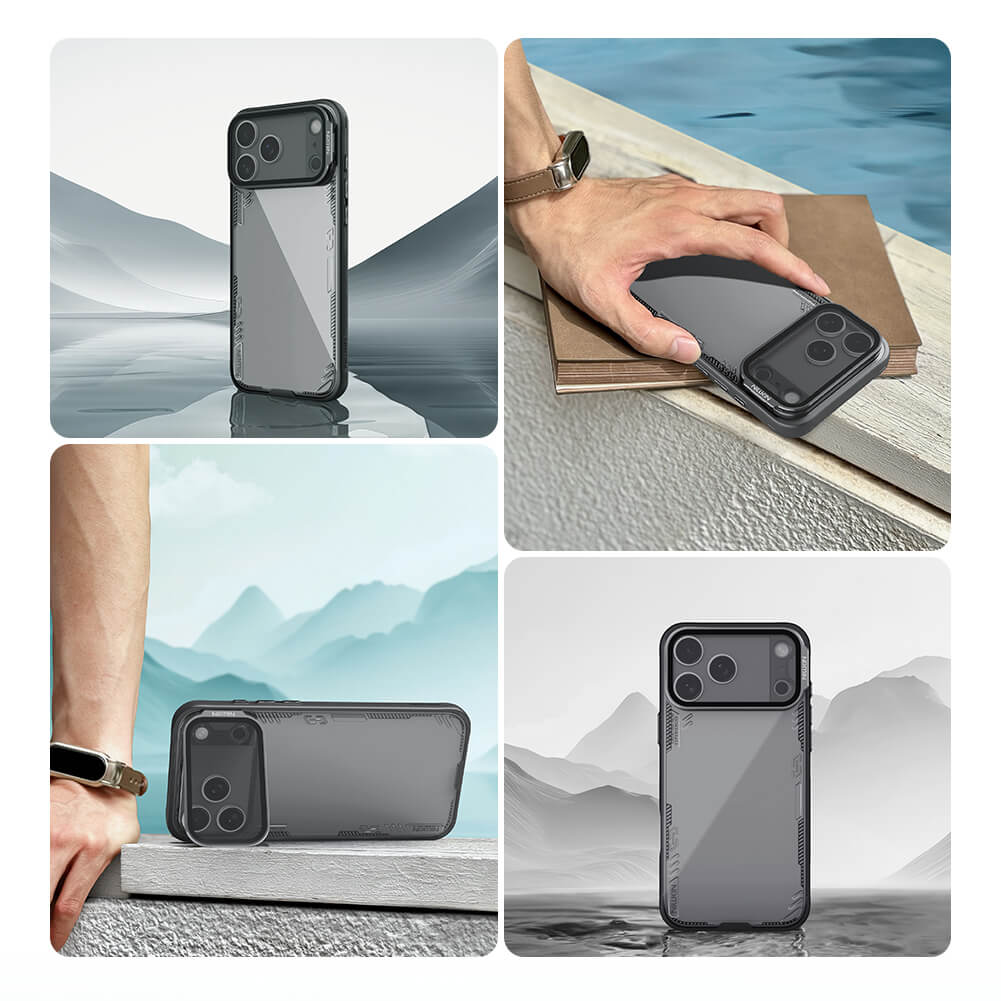 Чехол-крышка NILLKIN для Apple iPhone 17 Pro Max 6.9 (2025) (серия Iceblade Prop Frame version)
